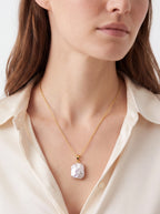 Aurora Keepsake Pearl Pendant Necklace