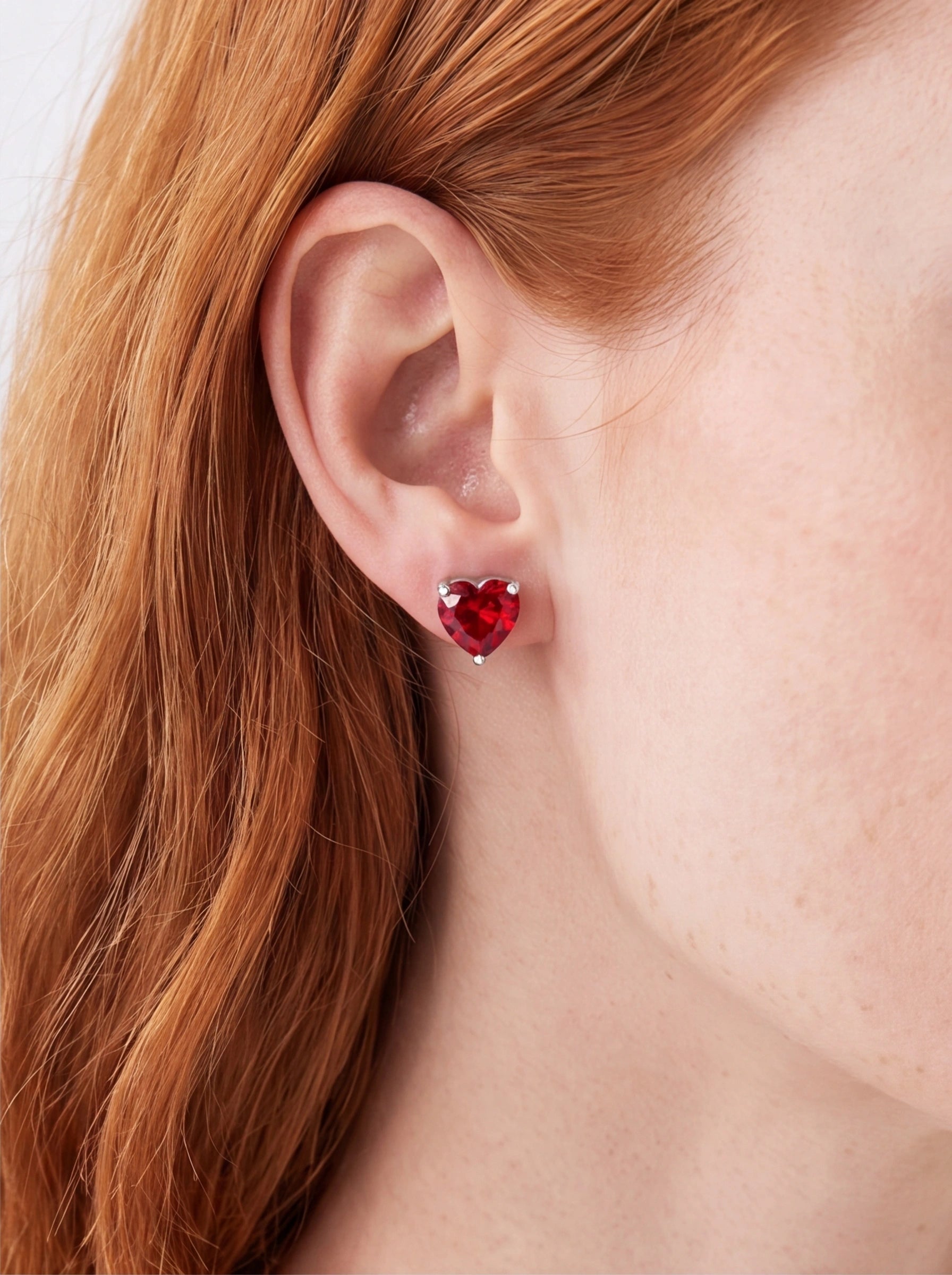 Classic Birthstone Stud Earrings